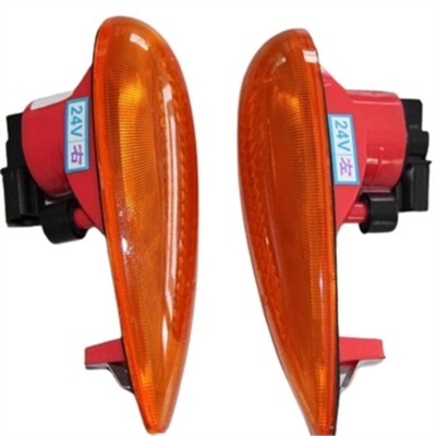 JAC HFC1041 HFC1048 سیگنال های چرخش جانبی کامیون قطعات اتوماتیک با پلاستیک و 72 وات