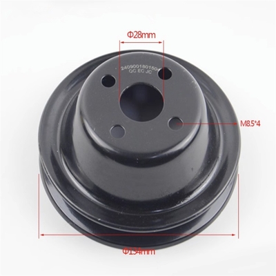JAC QC490 لوازم جانبی موتور پمپ آب قطب دار با OEM NO 2409001801504 در قطعات کامیون