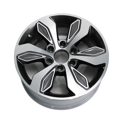 رنگ نقره ای 13.6 عرض چرخ آلیاژ آلومینیوم اصلی برای کامیون پیکاپ JAC T8