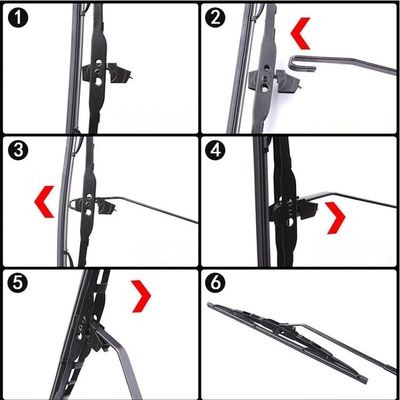 HFC1040 40cm/50cm/53m/55cm شاشه براق برای قطعات جانبی کامیون JAC/JMC1030/1040